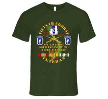 Load image into Gallery viewer, Army - Vietnam Combat Veteran W 1st Bn - 50th Inf - 173rd Airborne Bde 1968-69 W Vn Svc T Shirt
