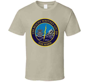 Navy - Uss Mount Whitney (lcc-20) Wo Txt X 300 T Shirt