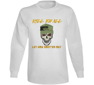 Army - Ranger Patrol Cap - Skull - Airborne Inf Killem All - Let God Sortem Out X 300 T Shirt