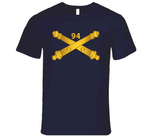 Army - 94th Field Artillery Regiment - Arty Br Wo Txt Long Sleeve T Shirt
