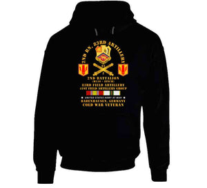 Army - 2nd Bn 83rd Artillery - 41st Fa Gp - Babenhausen Germany W Cold Svc T Shirt, Hoodie and Premium