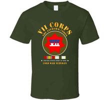 Load image into Gallery viewer, Army -  Vii Corps - The Jayhawk Corps - Ssi W Cold War Svc X 300 T Shirt
