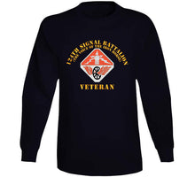 Load image into Gallery viewer, Army - 124th Signal Bn - The Voice Of The Iron Horse - Ssi - Veteran  X 300 T Shirt
