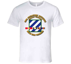 Army - 3rd Infantry Division - Iraq War Veteran With Service Ribbons T-shirt, Hoodie and Premium