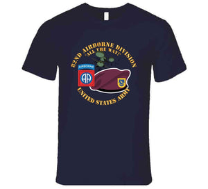 Army - 82nd Airborne Div - Beret - Mass Tac - Maroon  - 1 - 504th Infantry Wo Ds X 300 T Shirt