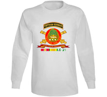 Load image into Gallery viewer, Army - 5th Field Artillery W Br - Ribbon Vn Svc Vet Tab Long Sleeve T Shirt
