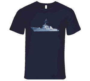 Navy - Destroyer - Uss John S Mccain -  Ship Only Wo Txt T Shirt