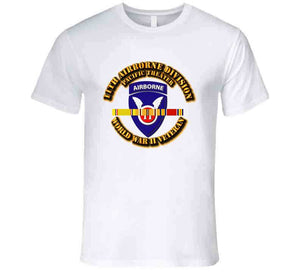 Army - Shoulder Sleeve Insignia, 11th Airborne Division (Pacific Theater) World War II - T Shirt, Hoodie, and Premium