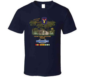 Army - 196th Light Infantry Brigade -  Vietnam Jungle Patrol X 300 T Shirt