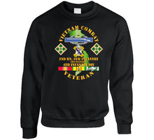 Load image into Gallery viewer, Army - Vietnam Combat Infantry Veteran W 2nd Bn 8th Inf (mech) - 4th Id Ssi - T-shirt
