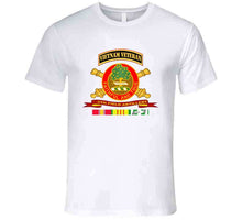 Load image into Gallery viewer, Army - 5th Field Artillery W Br - Ribbon Vn Svc Vet Tab T Shirt
