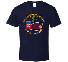 Load image into Gallery viewer, Army - 82nd Airborne Div - Beret - Mass Tac - Maroon  - 82nd Avn Regt T Shirt
