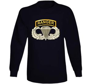 Sof - Airborne Badge - Ranger Tab T Shirt