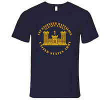 Load image into Gallery viewer, 1st Engineer Battalion - Always First - Eng Branch Num - Us Army T Shirt
