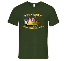 Load image into Gallery viewer, Tennessee - Army National Guard with Flag - T Shirt, Premium and Hoodie
