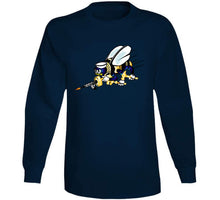 Load image into Gallery viewer, Navy - Seabee - Bee Only  - No Shadow X 300 T Shirt
