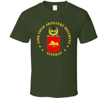 Load image into Gallery viewer, Army - Coa - 33rd Fa Regiment Regiment Veteran T Shirt
