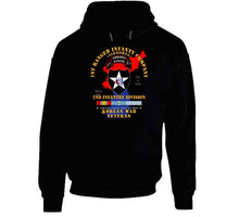 Load image into Gallery viewer, Army - 1st Ranger Inf Company - 2nd Id W Map W Korea Svc X 300 T Shirt
