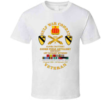 Load image into Gallery viewer, Army - Gulf War Combat Vet W  A Btry 333rd Far - 1st Cav Div W Gulf Svc T Shirt, Hoodie and Premium
