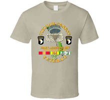 Load image into Gallery viewer, Army - Vietnam Combat Veteran W 101st Airborne Div Ssi V1 - T-shirt
