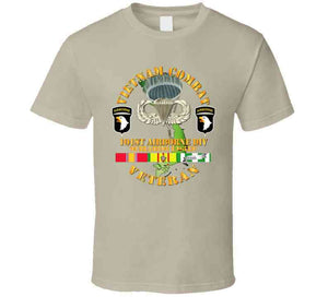 Army - Vietnam Combat Veteran W 101st Airborne Div Ssi V1 - T-shirt