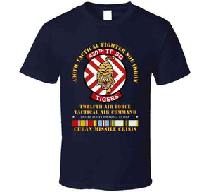 Usaf - 430th Tfs - 12th Af - Cuban Missile Crisis W Afem Cold Svc T Shirt
