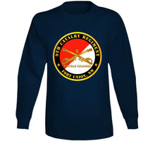 Load image into Gallery viewer, Army - 9th Cavalry Regiment - Fort Union,  Nm - Buffalo Soldiers W Cav Branch Long Sleeve T Shirt
