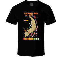 Load image into Gallery viewer, Map - Vietnam Units - 3 Wo Ds Long Sleeve T Shirt
