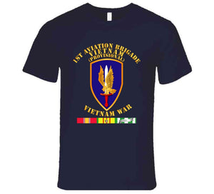 Army - 1st Aviation Brigade (provisional) - Vietnam War W Svc T Shirt