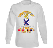 Load image into Gallery viewer, Army - 126th Armor Regiment - W Iraq Svc Ribbons - Oif - T Shirt
