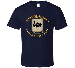 Army - 758th Tank Battalion, "Tuskers", United States Army - T Shirt, Premium and Hoodie