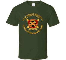 Load image into Gallery viewer, Usmc - 12th Marine Regiment - Thunder And Steel T Shirt
