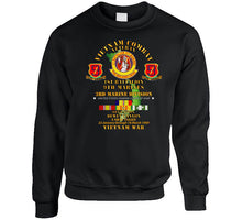 Load image into Gallery viewer, Usmc - 1st Bn 9th Marines - 3rd Mardiv - Operation Dewey Canyon W Vn Svc Hoodie
