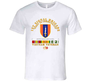 Army - 1st Signal Bde Ssi W Vn Svc T Shirt