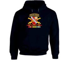 Load image into Gallery viewer, Army - 17th Field Artillery W Br - Ribbon Vn Svc Vet Tab T Shirt
