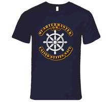 Load image into Gallery viewer, Navy - Rate - Quartermaster T Shirt
