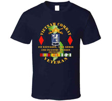 Load image into Gallery viewer, Army - Vietnam Combat Vet - 1st Bn 77th Armor - 5th Inf Div Ssi T Shirt
