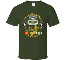 Load image into Gallery viewer, Army - Vietnam Combat Veteran W 101st Airborne Div W Jm - V1 X 300 T Shirt
