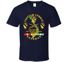 Load image into Gallery viewer, Army - Vietnam Combat, Cavalry Veteran, with 3rd Brigade, 1st Cavalry Division Classic T Shirt
