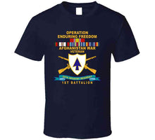 Load image into Gallery viewer, Army - 26th Infantry Regiment - Dui W Br - Ribbon - Top - 1st Bn W Afghan Svc  X 300 T Shirt
