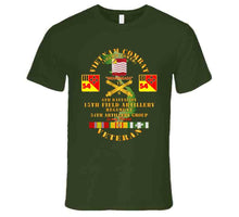 Load image into Gallery viewer, Army - Vietnam Combat Vet - 6th Bn 15th Artillery - 54th Artillery Group W105mm T Shirt
