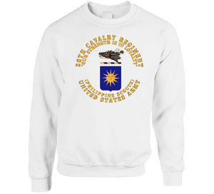 Army - Coa - 26th Cavalry Regiment (philippine Scouts)  - Our Strength T Shirt