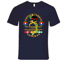 Load image into Gallery viewer, Army - Vietnam Combat Veteran W 9th Military Police Co W 9th Id T Shirt
