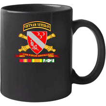 Load image into Gallery viewer, Army - 7th Field Artillery W Br - Ribbon Vn Svc Vet Tab T Shirt
