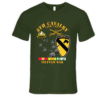 Load image into Gallery viewer, Army - 8th Cavalry (Air Cav) - 1st  Cav Division w SVC T Shirt
