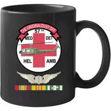Load image into Gallery viewer, Army - 57th Medical Company - Original Dustoff - Aviator Badge - Vietnam W Vn Svc T Shirt
