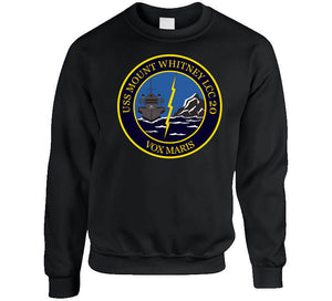 Navy - Uss Mount Whitney (lcc20) - Vox Maris Wo Txt X 300 T Shirt