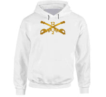 Load image into Gallery viewer, Army - 2nd Battalion - 12th Cavalry Branch Wo Txt Classic T Shirt, Crewneck Sweatshirt, Hoodie, Long Sleeve
