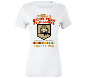 Recon Team -  Recon Team - Rt Arkansas - Vietnam War W Vn Svc Hoodie