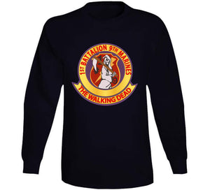 Usmc - 1st Bn 9th Marines Wo Txt Hoodie